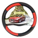Κάλυμμα Τιμονιού Αυτοκινήτου Δερματίνη X-Treme Sport Μαύρο-Κόκκινο Medium 38cm
