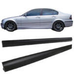 Πλαινά Μασπιέ Για Bmw 3 E46 99-06 Coupe Cabrio Sedan Touring M3 Look Από Abs Πλαστικό 2 Τεμάχια