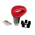 Πόμολο Λεβιέ Ταχυτήτων Universal ΚόκκινοΝίκελ Με Τρύπα Για Κανονική Όπισθεν 37020 - Image 2