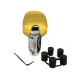 Πόμολο Λεβιέ Ταχυτήτων Universal ΚίτρινοΝίκελ Με Τρύπα Για Κανονική Όπισθεν 37021 - Image 2