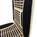 Πλατοκάθισμα Ψάθα Για Κάθισμα Αυτοκινήτου Havana Μαύρο-Μπεζ 1 Τεμάχιο - Image 3