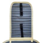 Πλατοκάθισμα Ψάθα Για Κάθισμα Αυτοκινήτου Havana Μαύρο-Μπεζ 1 Τεμάχιο - Image 4