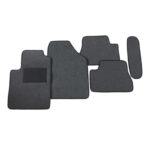 Πατάκια Αυτοκινήτου Universal Μοκέτα Comfort Ανθρακί 5 Τεμάχια - Image 2