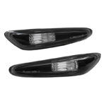 Πλαϊνά Φλας Φτερού Για Bmw 3 E46 Sedan 01-05  Touring 01-05  5 E60E61 03-10  X3 E83 03-10 Black 2 Τεμάχια