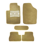 Πατάκια Αυτοκινήτου Universal Μοκέτα Passion Μπεζ 5 Τεμάχια