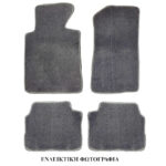 Πατάκια Αυτοκινήτου Μοκέτα Για VW Touareg 2003-2010 Γκρι 4 Τεμάχια