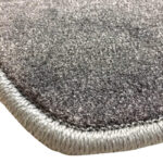 Πατάκια Αυτοκινήτου Μοκέτα Για VW Touareg 2003-2010 Γκρι 4 Τεμάχια - Image 4