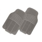 Πατάκια Αυτοκινήτου Universal Από Λάστιχο Sport Fidely Γκρι 2 Τεμάχια - Image 2