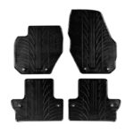 Πατάκια Αυτοκινήτου Gledring 0386 Volvo S60 & V60 2010- Μαύρο 4 Τεμάχια