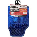 Πατάκια Αυτοκινήτου Universal Αλουμινίου Μπλε 4 Τεμάχια - Image 2