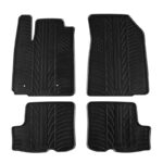 Πατάκια Αυτοκινήτου Gledring 0171 Dacia Sandero 2008-2012 Μαύρο 4 Τεμάχια