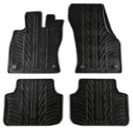 Πατάκια Αυτοκινήτου Gledring 0338 Skoda Octavia III 2013 Limousine  Estate Χειροκίνητο Μαύρο 4 Τεμάχια