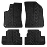 Πατάκια Αυτοκινήτου Gledring 0160 Peugeot 308 2013- Μαύρο 4 Τεμάχια