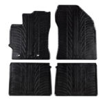 Πατάκια Αυτοκινήτου Gledring 0268 Toyota Corolla 2013-2018 Μαύρο 4 Τεμάχια