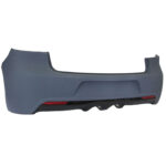 Πισινός Προφυλακτήρας Για VW Golf VI (6) 08-11 R20 Look - Image 2