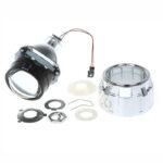 Προτζέκτορες Φαναριών Bi-Xenon Για Retrofit 2.5 H1 Με Καπάκια Χρώμιο 2 Τεμάχια - Image 2