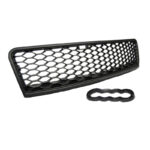 Μάσκα Για Audi A6 4B C5 01-04 RS6 Look Κυψελωτή Μαύρη Ματ 1 Τεμάχιο - Image 3