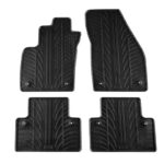 Πατάκια Αυτοκινήτου Gledring 0391 Volvo V50  S40 2004-2011 Χειροκίνητο Μαύρο 4 Τεμάχια