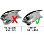 Μπροστινά Φλας Για Bmw 3 E46 CoupeCabrio 01-03 Βιδωτά Μαύρα 2 Τεμάχια Sonar - Image 2