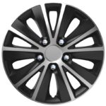 Τάσια Τροχών Αυτοκινήτου 15 Rapide 100358 NC Ασημί & Μαύρο CBX 4 Τεμάχια