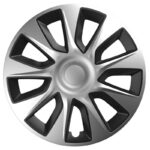 Τάσια Τροχών Αυτοκινήτου 14 Stratos 118647 Ασημί & Μαύρο CBX 4 Τεμάχια