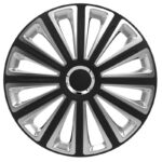 Τάσια Τροχών Αυτοκινήτου 15 Trend 117701 RC Μαύρο & Ασημί CBX 4 Τεμάχια