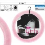Κάλυμμα Tιμονιού Χνουδωτό ''Pinky'' Ροζ Medium 37-39CM 2505059 - Image 2