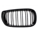 Καρδιές Μάσκας Για Bmw 3 E46 02-05 SedanTouring  M4 Look Με Διπλή Γρίλια Μαύρο Γυαλιστερό 2 Τεμάχια - Image 2