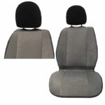 Πλατοκαθίσματα Μπροστινά Alcadara Super Fresh Γκρι 2 Τεμάχια - Image 2