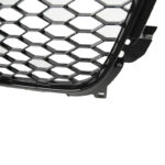 Μάσκα Για Audi A4 B8 11-15 RS4 Look Κυψελωτή Γυαλιστερό Μαύρο 1 Τεμάχιο - Image 3