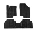 Πατάκια Αυτοκινήτου Gledring 0234 Kia Venga 2009-2019  Hyundai IX20 2010-2017  Μαύρο 4 Τεμάχια