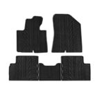 Πατάκια Αυτοκινήτου Gledring 0238 Kia Carens 2013- Χειροκίνητο Μαύρο 4 Τεμάχια