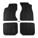 Πατάκια Αυτοκινήτου Gledring 0256 Audi A4 B5 Sedan Avant 1996-2000 Μαύρο 4 Τεμάχια