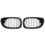 Καρδιές Μάσκας Για Bmw 3 E46 03-06 CoupeCabrio Μαύρο Ματ 2 Τεμάχια