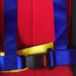 Ζώνη Αγωνιστική 4 Σημείων Μπλε Χρώμα 1 Τεμάχιο - Image 3