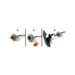 Πλαϊνά Φλας Φτερού Για Mini Cooper R55  R56  R57  R58  R59 Led Smoke 2Τεμάχια - Image 3