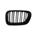 Καρδιές Μάσκας Για Bmw 3 E46 99-03 CoupeCabrio M4 Look Με Διπλή Γρίλια Μαύρο Γυαλιστερό 2 Τεμάχια - Image 4