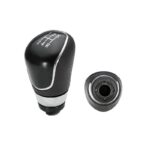 Πόμολο Λεβιέ Ταχυτήτων ΜαύροΧρώμιο Για Ford Focus MK2 04-11 Με 5 Ταχύτητες GK1316