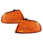 Μπροστινά Φλας Για Honda Civic 92-95 23D Πορτοκαλί 2 Τεμάχια Depo