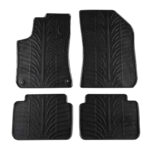 Πατάκια Αυτοκινήτου Gledring 0162 Peugeot 308 Station Wagon 2013- Μαύρο 4 Τεμάχια