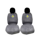 Πλατοκαθίσματα Μπροστινά Πετσέτα Tweety Γκρι 2 Τεμάχια 2712-51