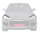 Φρυδάκια Μπροστινών Φαναριών Για Porsche Cayenne 1 Facelift 07-10 2 Τεμάχια