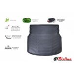 Πατάκι Πορτ-Παγκάζ 3D Σκαφάκι Από Λάστιχο TPE Για Mercedes-Benz C-Class W204 2007-2013 Μαύρο Rizline - Image 2