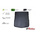 Πατάκι Πορτ-Παγκάζ 3D Σκαφάκι Από Λάστιχο TPE Για Audi Α6 4F C6 Τετράθυρο 2004-2011 Μαύρο Rizline - Image 2