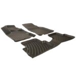 Πατάκια Σκαφάκια 3D Από Λάστιχο TPE Για Skoda Rapid 2012- Seat Toledo 2013- Rizline 4 Τεμάχια Μαύρα