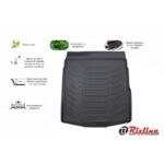 Πατάκι Πορτ-Παγκάζ 3D Σκαφάκι Από Λάστιχο TPE Για VW Passat B8 2015- Μαύρο Rizline - Image 2