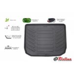 Πατάκι Πορτ-Παγκάζ 3D Σκαφάκι Από Λάστιχο TPE Για Skoda Roomster 2008-2014 Μαύρο Rizline - Image 2