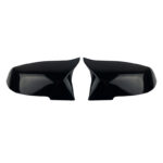 Καπάκια Καθρεφτών Για Bmw 1 2 3 4 X1 i3 M4 Look Γυαλιστερό Μαύρο 2 Τεμάχια
