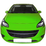 Μάσκα Για Opel Corsa E 14-19 Κυψελωτή Μαύρη Ματ 1 Τεμάχιο - Image 2