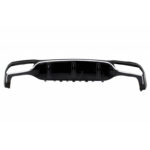 Diffuser Πίσω Προφυλακτήρα Για Mercedes-Benz E-Class W213 16-19 Με Amg Προφυλακτήρα ΜαύροΧρώμιο - Image 3